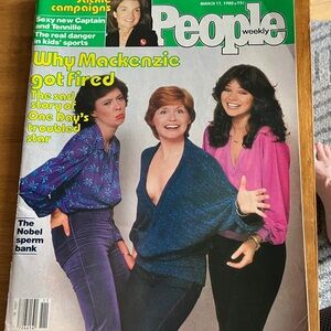 People Weekly Vintage Magazine March 17, 1980 - Colorful Cover